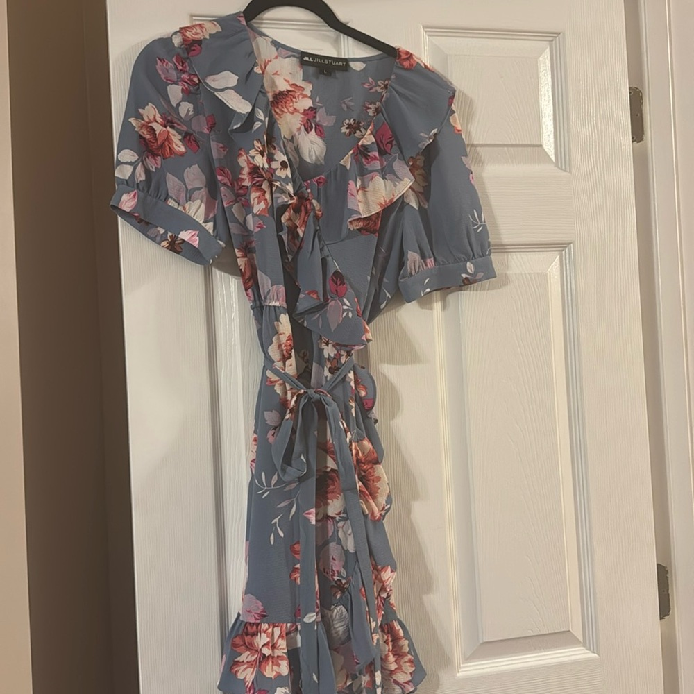 Jill Stuart mini wrap style dress